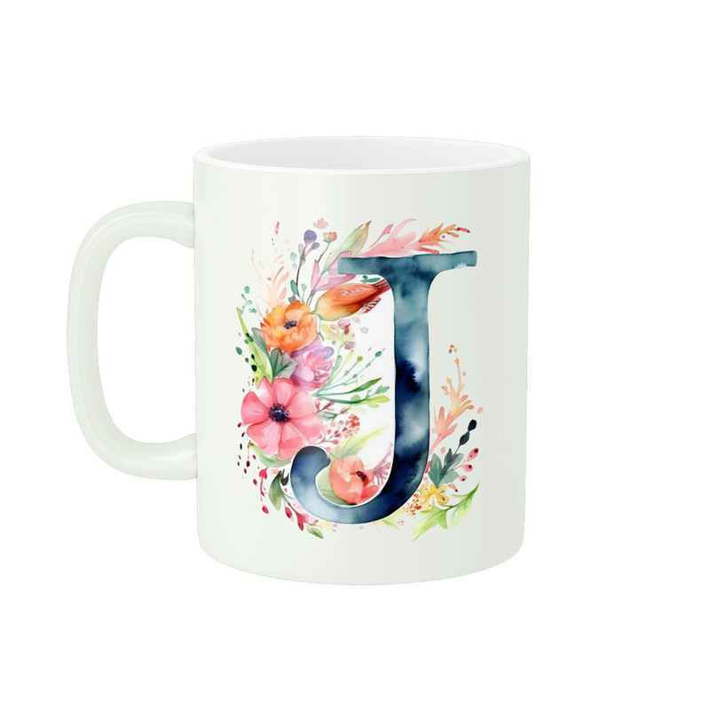فاکس شاپ ماگ پاد آفرین طرح حرف J کد 2949