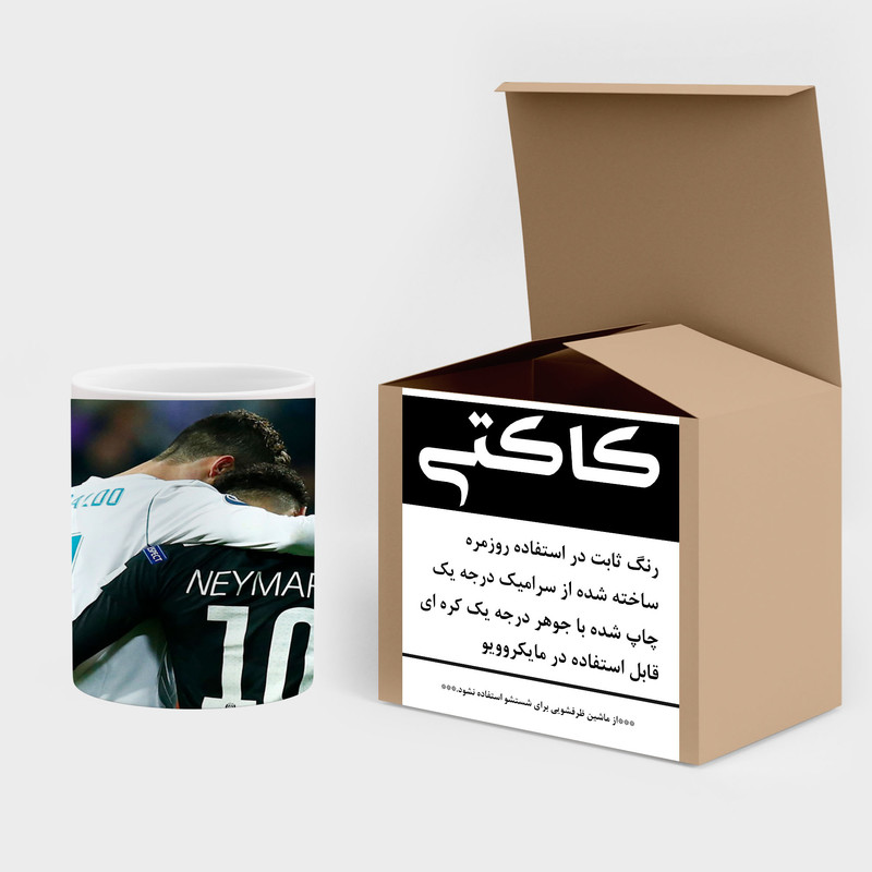 فاکس شاپ  ماگ کاکتی طرح Ronaldo رونالدو مدل mgh43043