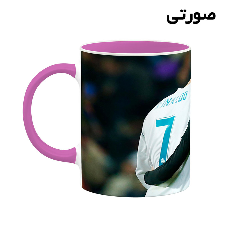 فاکس شاپ ماگ کاکتی طرح Ronaldo رونالدو مدل mgh43043
