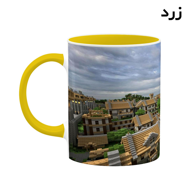 فاکس شاپ ماگ کاکتی طرح ماینکرافت minecraft مدل mgh41518