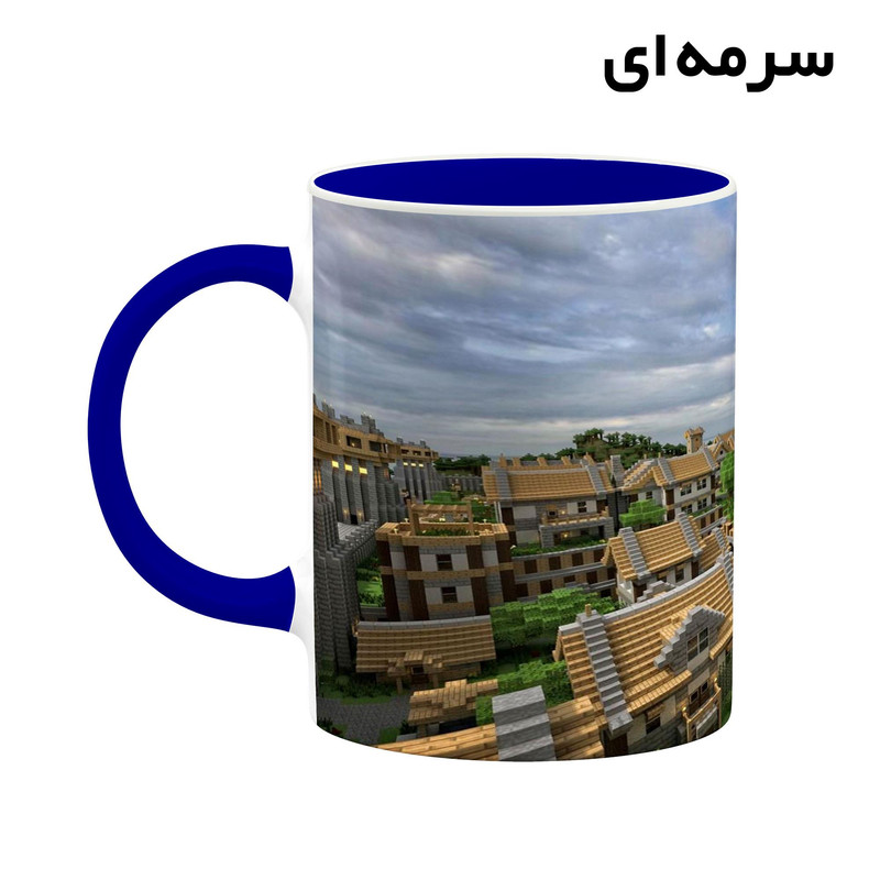 فاکس شاپ ماگ کاکتی طرح ماینکرافت minecraft مدل mgh41518
