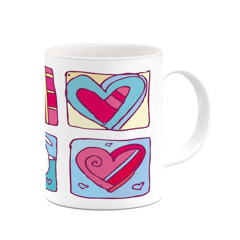 فاکس شاپ ماگ کاکتی مدل Love کد mgh20690