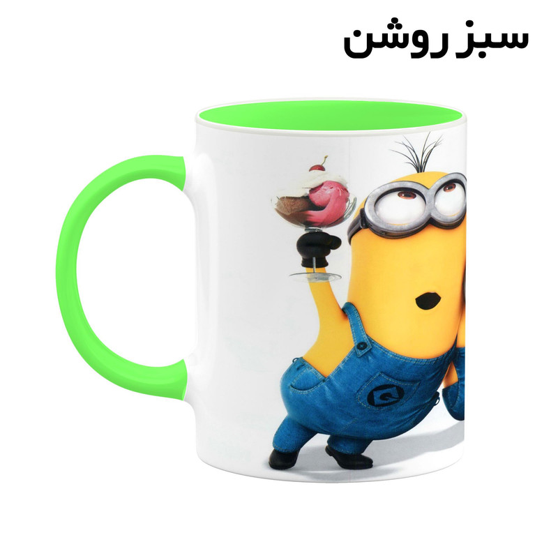 فاکس شاپ ماگ کاکتی طرح minion مینیون مدل mgh42921