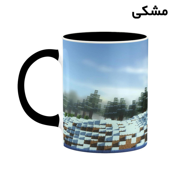 فاکس شاپ ماگ کاکتی طرح ماینکرافت minecraft مدل mgh41090