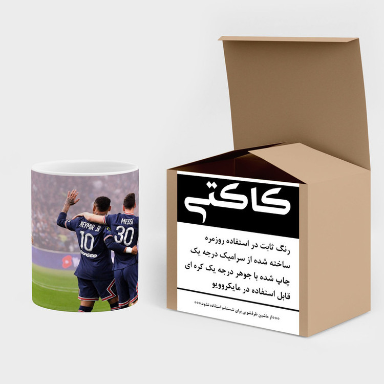 فاکس شاپ ماگ کاکتی طرح Leo Messi لئو مسی مدل mgh42358