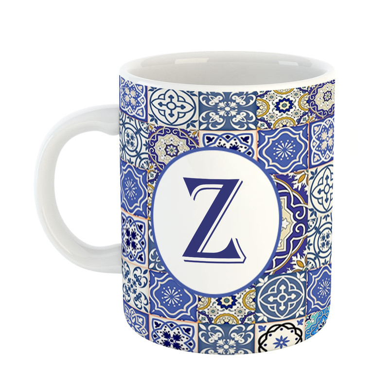فاکس شاپ ماگ پادآفرین مدل فانتزی طرح حرف Z کد 29