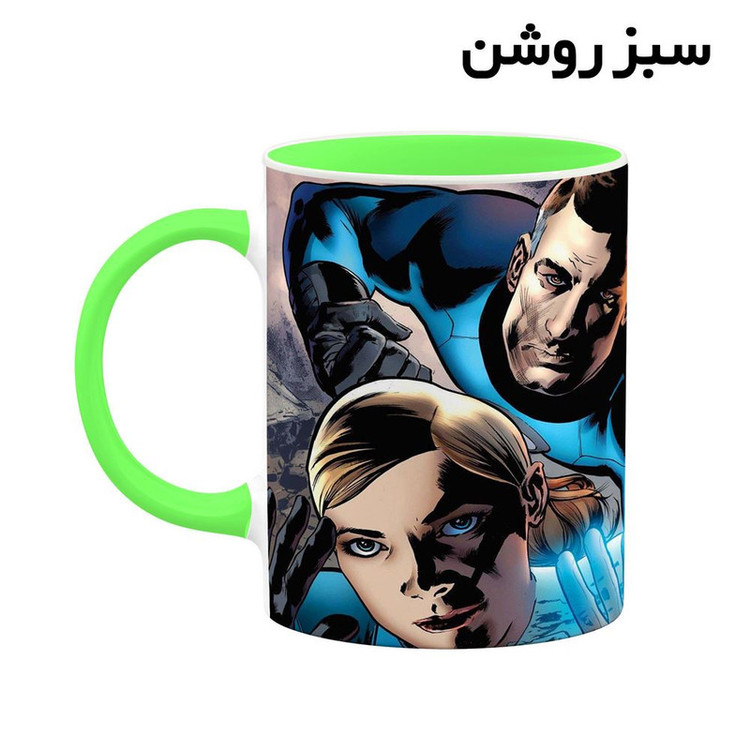 فاکس شاپ ماگ کاکتی مدل زن نامرئی Invisible Woman کد mgh39060