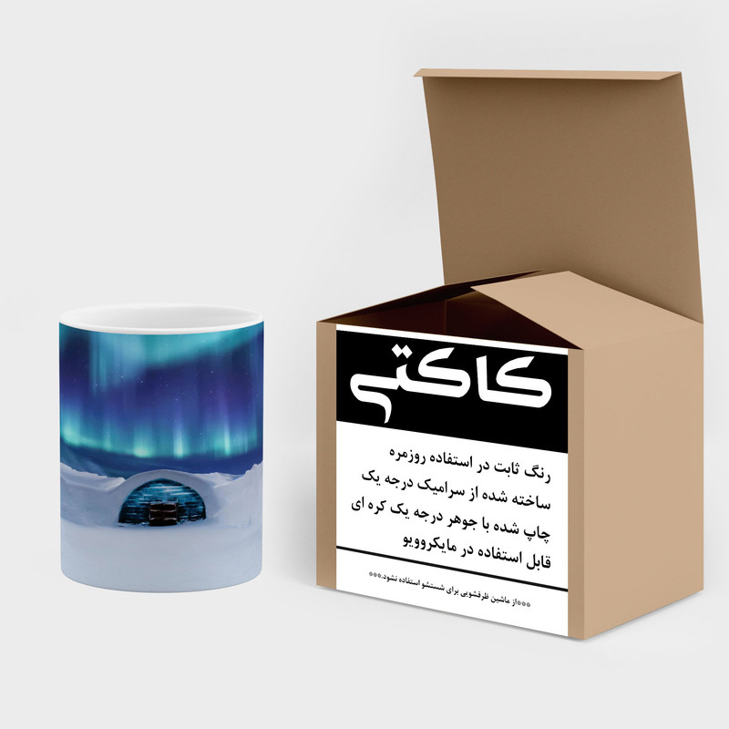 فاکس شاپ  ماگ کاکتی مدل منظره کد mgh17467
