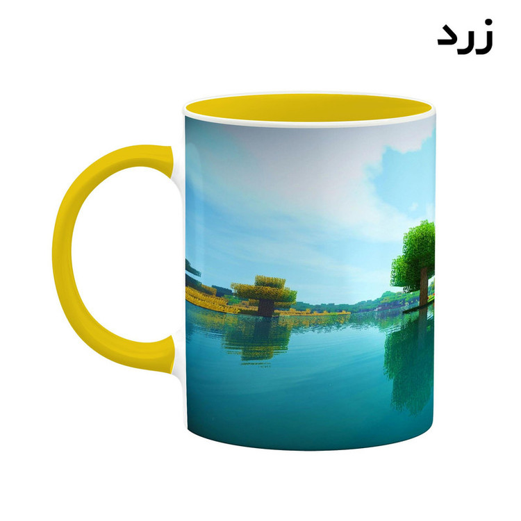 فاکس شاپ ماگ کاکتی طرح ماینکرافت minecraft مدل mgh41522