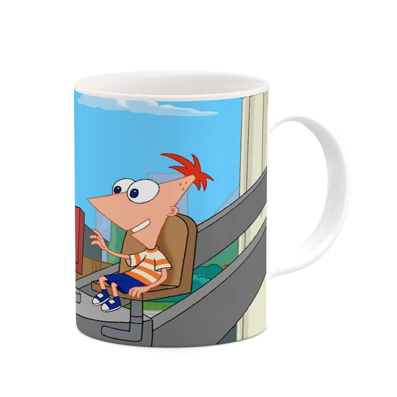 فاکس شاپ ماگ کاکتی مدل کارتون Phineas And Ferb کد mgh22929