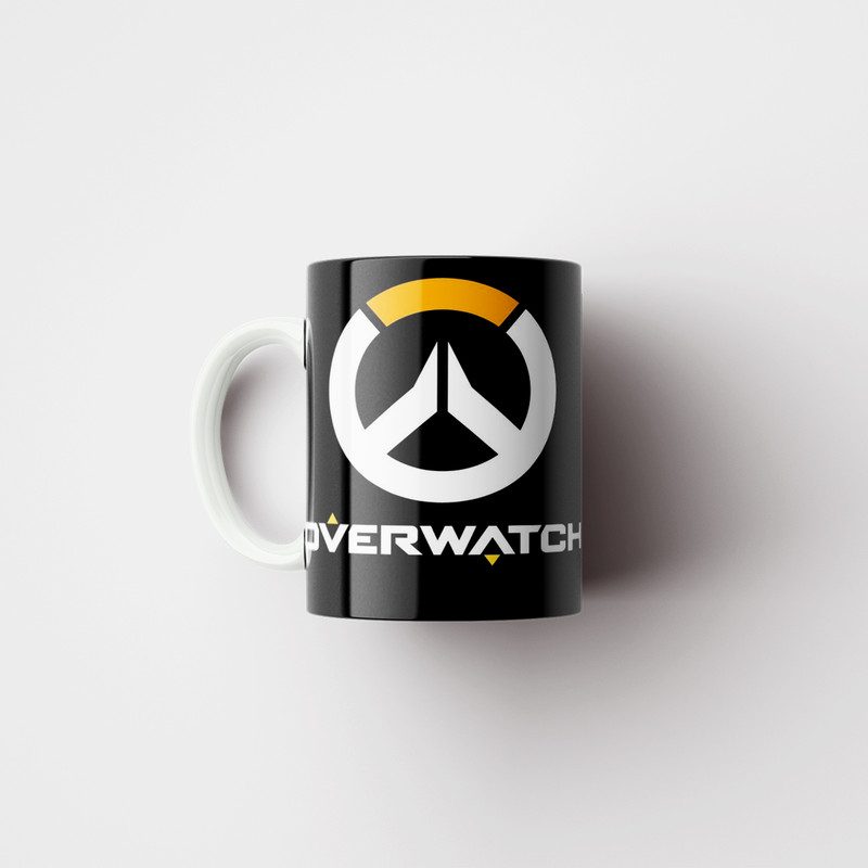 فاکس شاپ ماگ طرح بازی Overwatch کد Overwatch-05