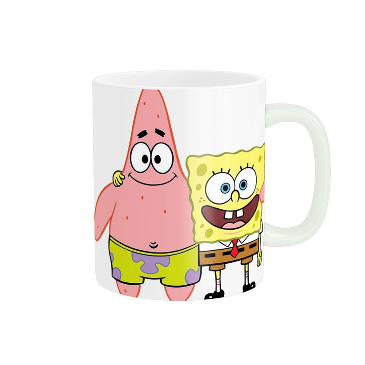فاکس شاپ ماگ مدل باب اسفنجی و پاتریک کد 380