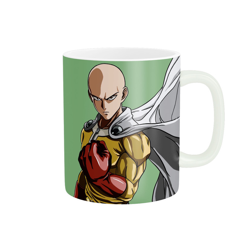فاکس شاپ  ماگ طرح انیمه وان پانچ من one punch man کد 284