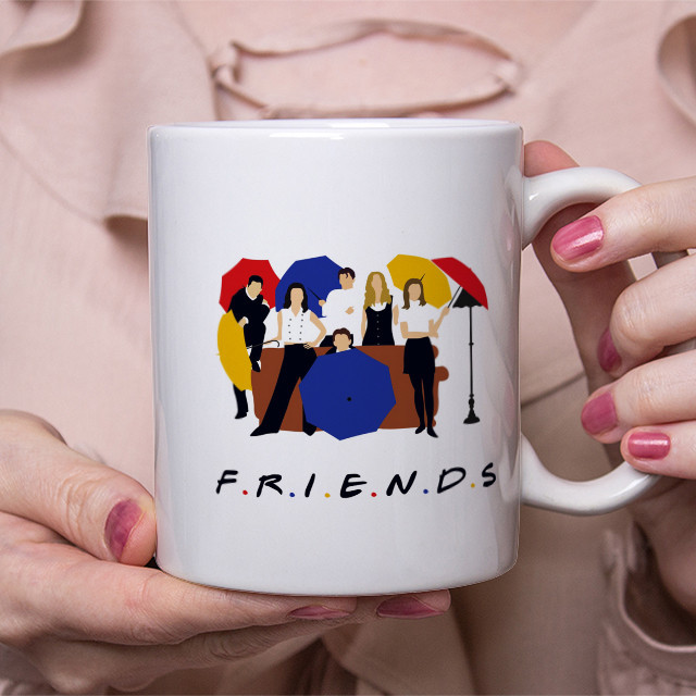 فاکس شاپ ماگ طرح friends مدل یاسمن