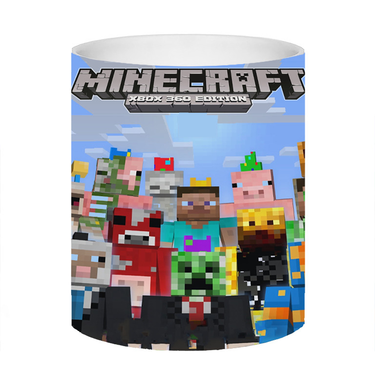 فاکس شاپ  ماگ طرح ماینکرافت ایکس باکس xbox minecraft کد 493