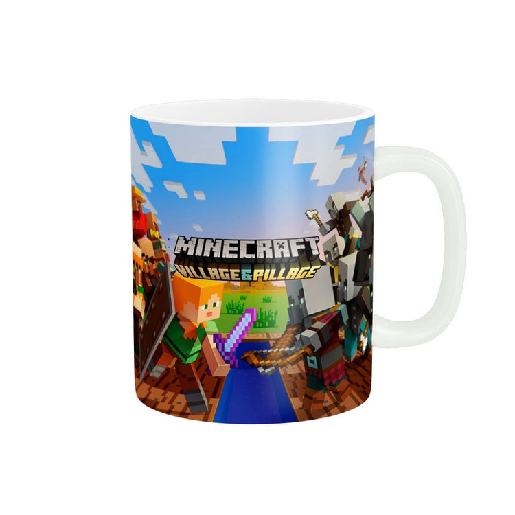 فاکس شاپ ماگ طرح ماینکرفت Minecraft کد wall-20