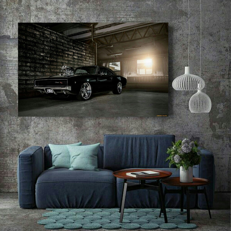 تابلو شاسی طرح ماشین کلاسیک مدل TSH1441