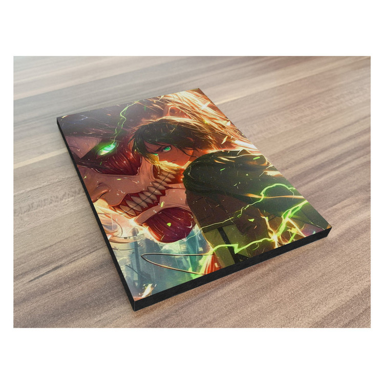تابلو شاسی گوفی مدل ارن یگر انیمه اتک آن تایتان طرح AOT Eren Yeager Attack on Titan Anime کد SIDE82