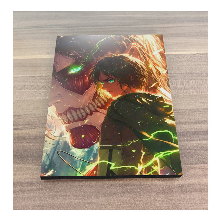 تابلو شاسی گوفی مدل ارن یگر انیمه اتک آن تایتان طرح AOT Eren Yeager Attack on Titan Anime کد SIDE82