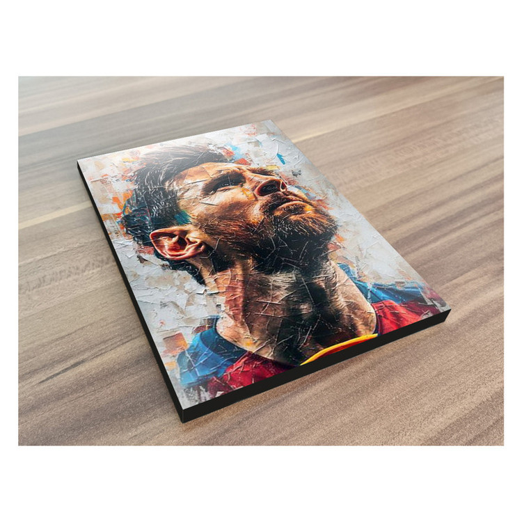 تابلو شاسی گوفی مدل فوتبالی بارسلونا مسی طرح Messi کد UP25