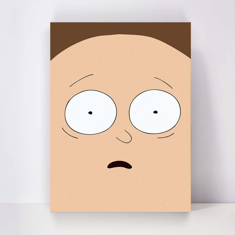 تابلو شاسی مدل Rick and Morty کد S-5045