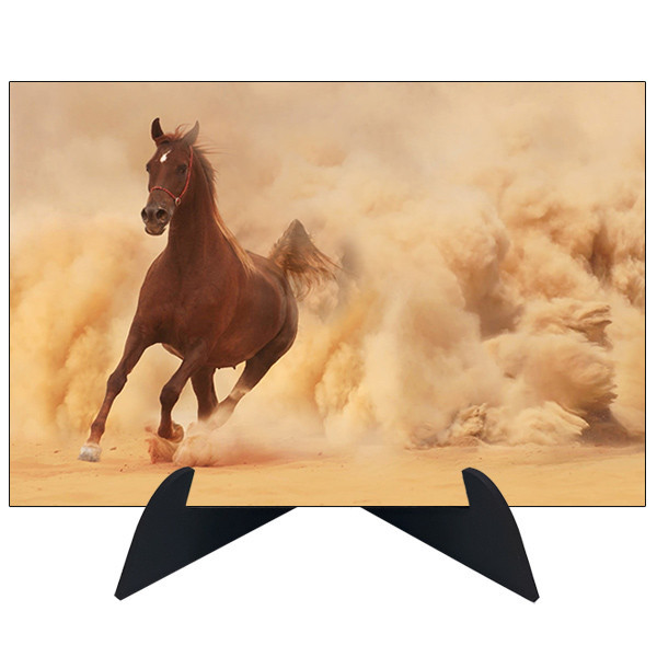 تابلو شاسی رومیزی طرح اسب کد horse 565