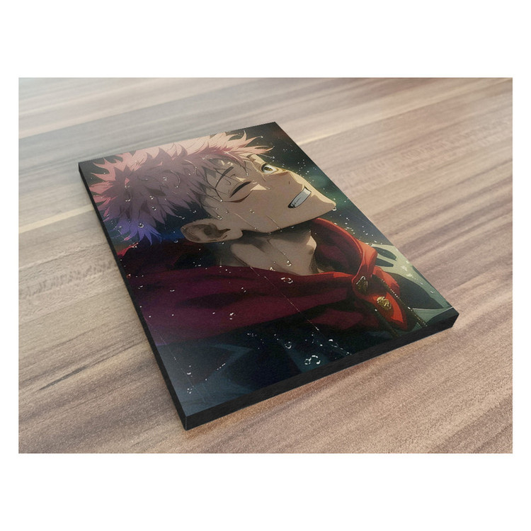 تابلو شاسی گوفی مدل انیمه جوجوتسو کایزن ایتادوری و سوکونا طرح Itadori Sukuna Jujutsu Kaisen Anime کد WINK21