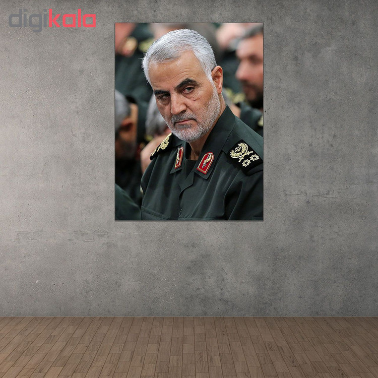 تابلو شاسی طرح شهید حاج قاسم سلیمانی مدل GS-130
