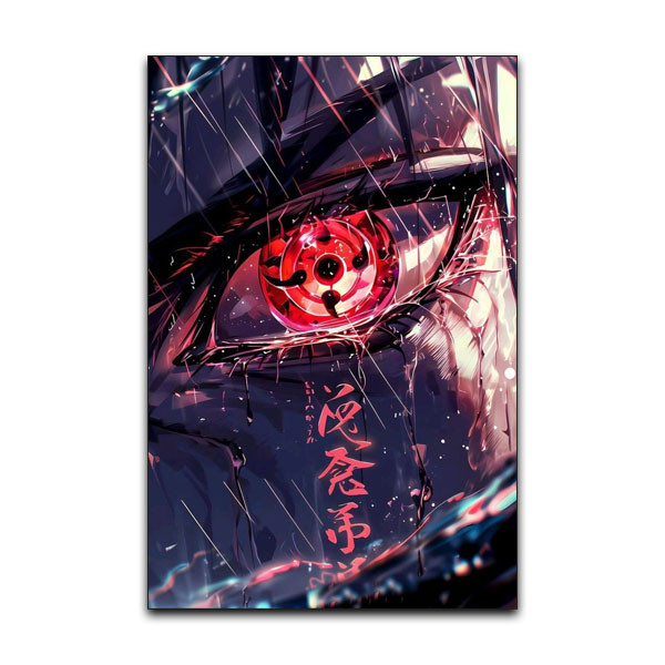 تابلو شاسی گوفی مدل ایتاچی انیمه ناروتو طرح Itachi Naruto Anime کد RD54
