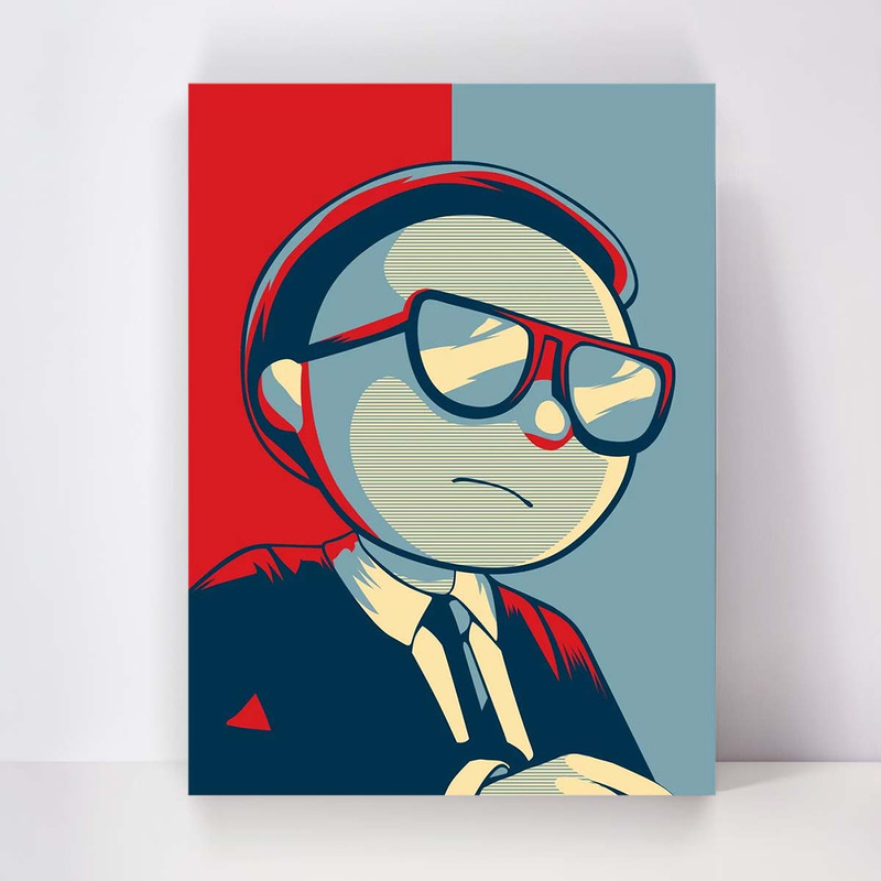تابلو شاسی مدل Rick and Morty کد S-5033