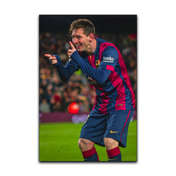 تابلوشاسی گوفی مدل لیونل مسی بازیکن فوتبال تیم بارسلونا Lionel Messi Barcelona Football کد HPY21