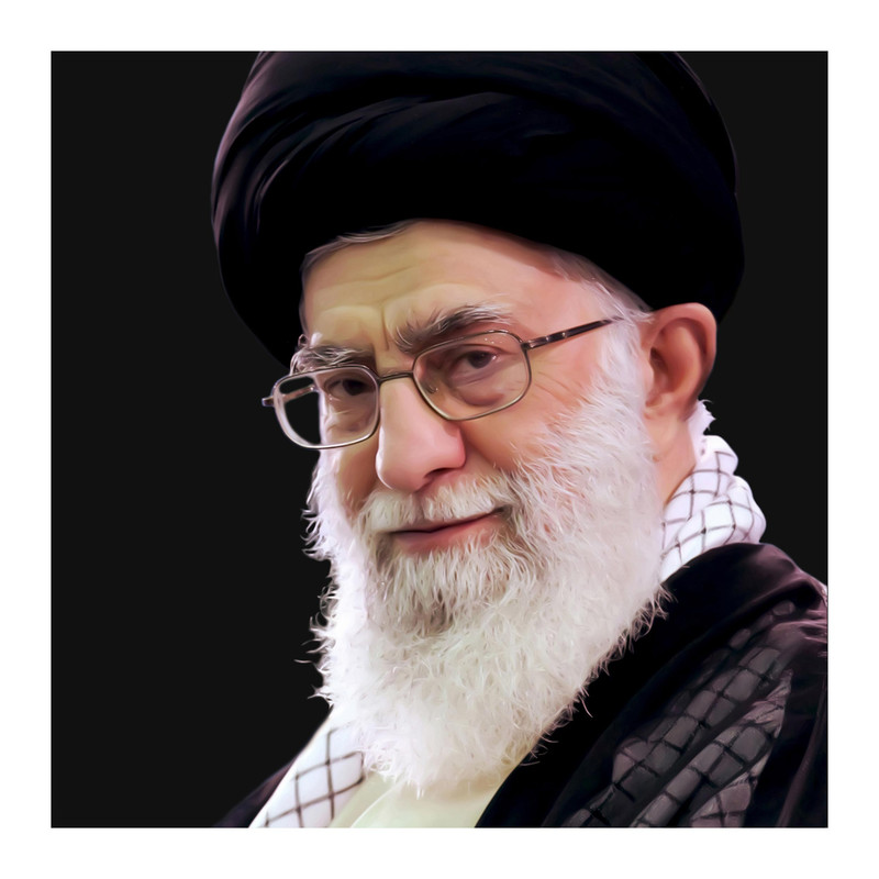 تابلو شاسی مدل R1049 طرح رهبر حضرت سید علی خامنه ای