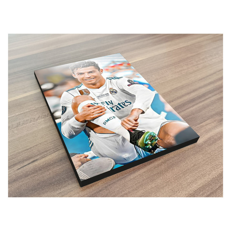 تابلو شاسی گوفی مدل فوتبالی طرح کریستین رونالدو کد CR7 SIT356