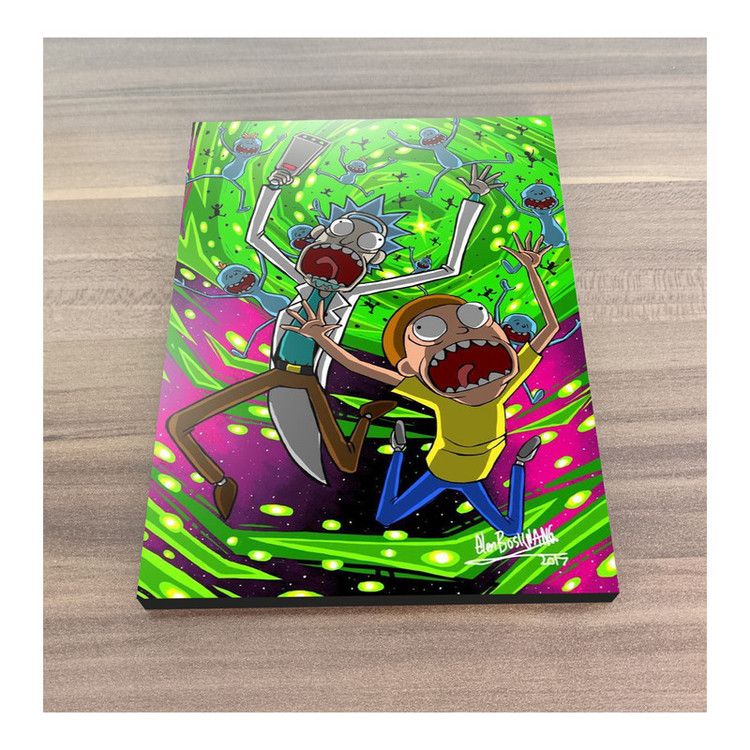 تابلو شاسی گوفی مدل انیمیشن ریک و مورتی طرح Rick and Morty کد GRE58