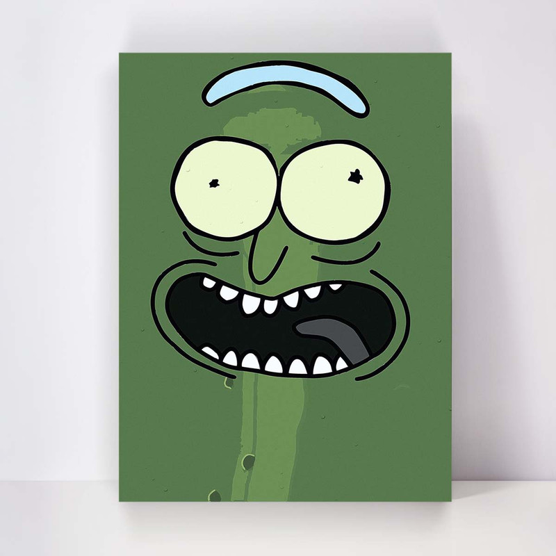 تابلو شاسی مدل Rick and Morty کد S-5049