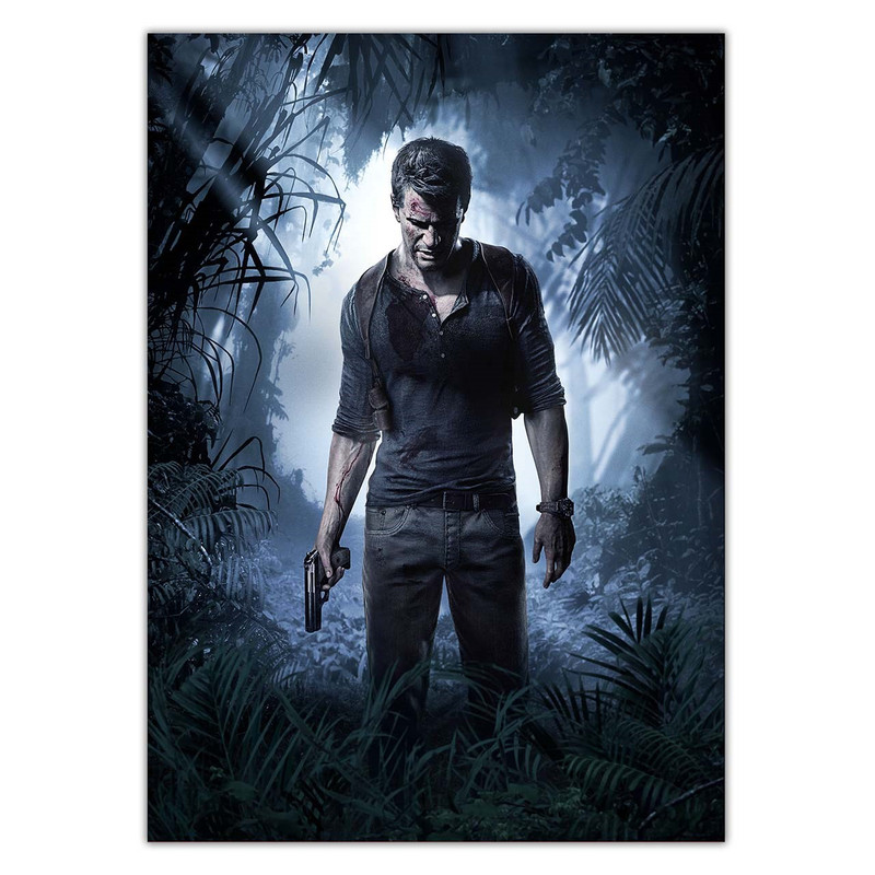 تابلو شاسی ونسونی طرح UnCharted 4 سایز 70 × 50