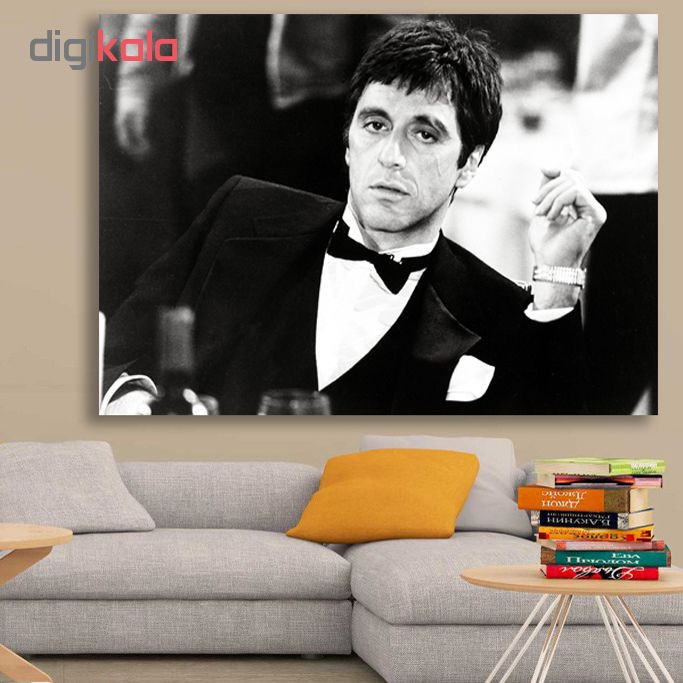 تابلو شاسی گالری استاربوی طرح فیلم Scarface مدل آل پاچینو 2