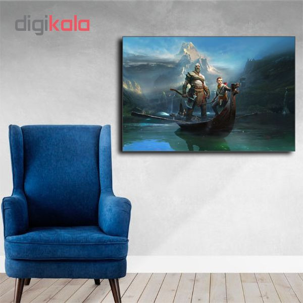 تابلو شاسی طرح GOD OF WAR مدل GV-1042