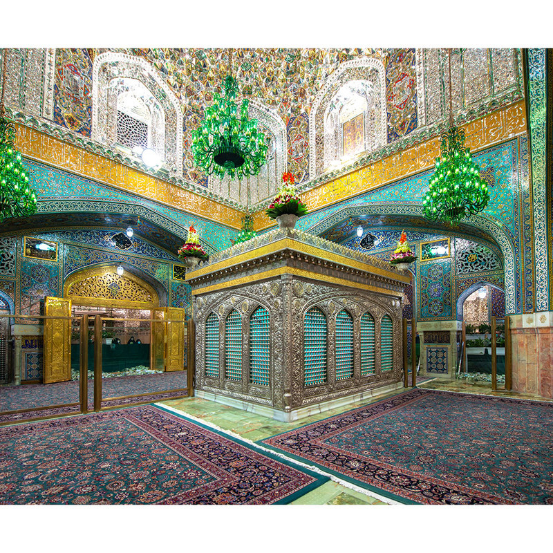 تابلو شاسی مدل ضریح مطهر حرم امام رضا (ع) کد 01