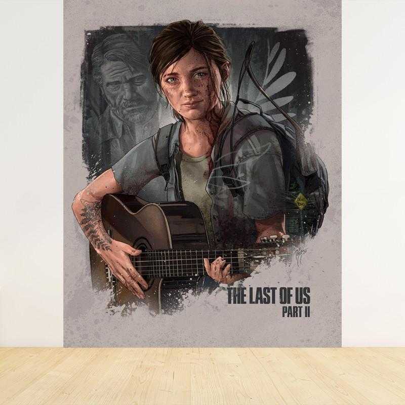 تابلو شاسی مدل گیمینگ طرح الی لست آو آس Last of us کد 1205