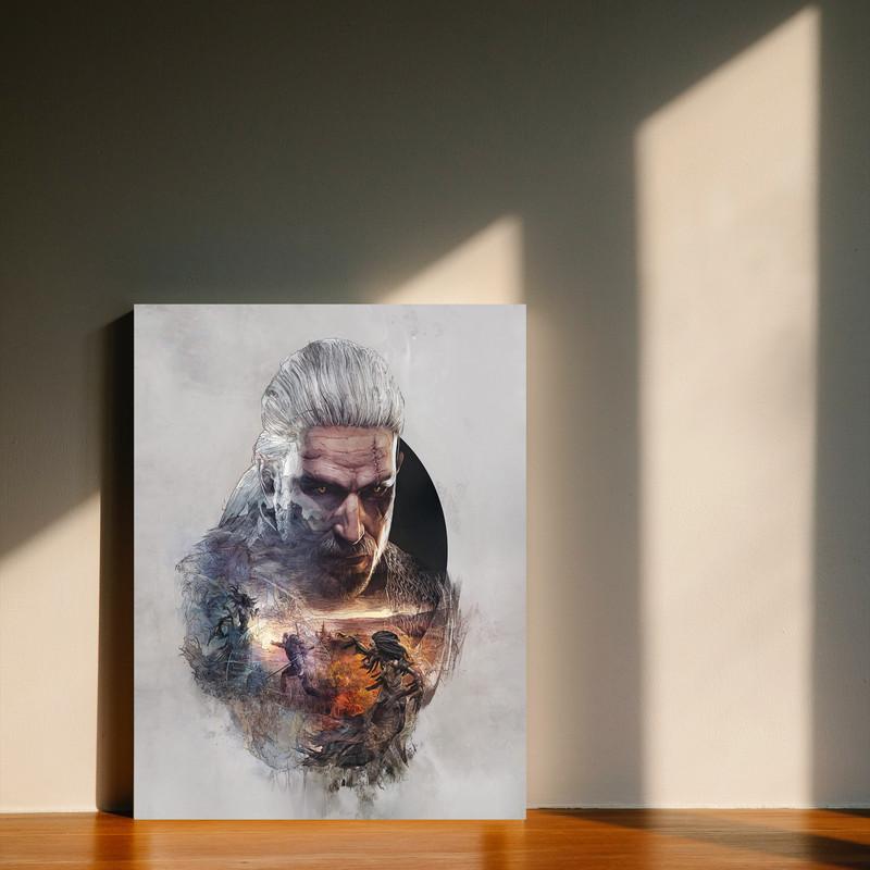 تابلو شاسی مدل گیمینگ ویچر  the witcher  کد 1242