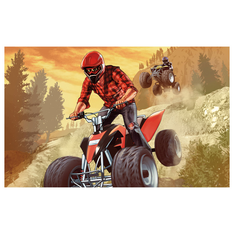 تابلو شاسی مدل T8123 طرح بازی GTA