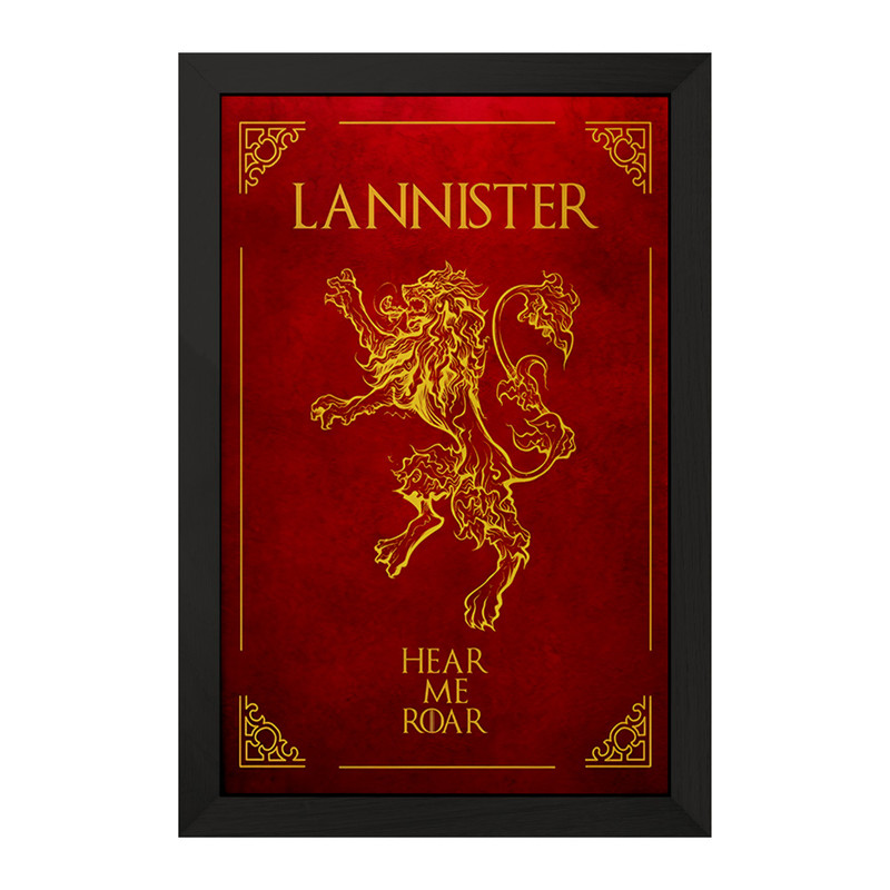 تابلو خندالو مدل گیم آف ترونز (Game of Thrones)  کد F4687