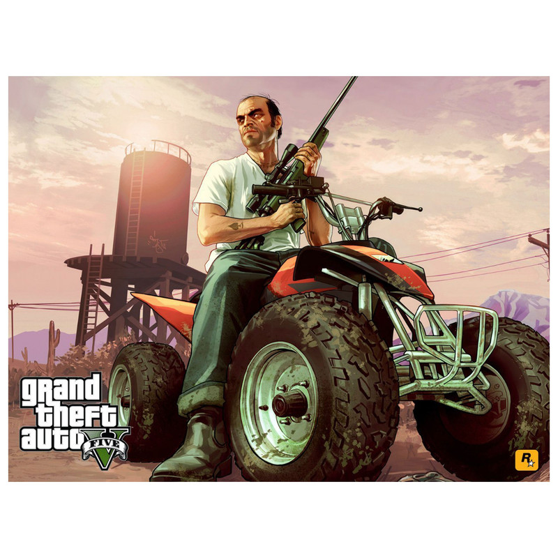 تابلو شاسی مدل T8144 طرح بازی GTA