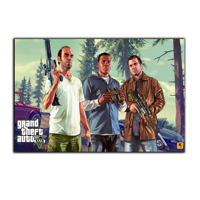 تابلو شاسی بکلیت طرح بازی GTA مدل SH-1971