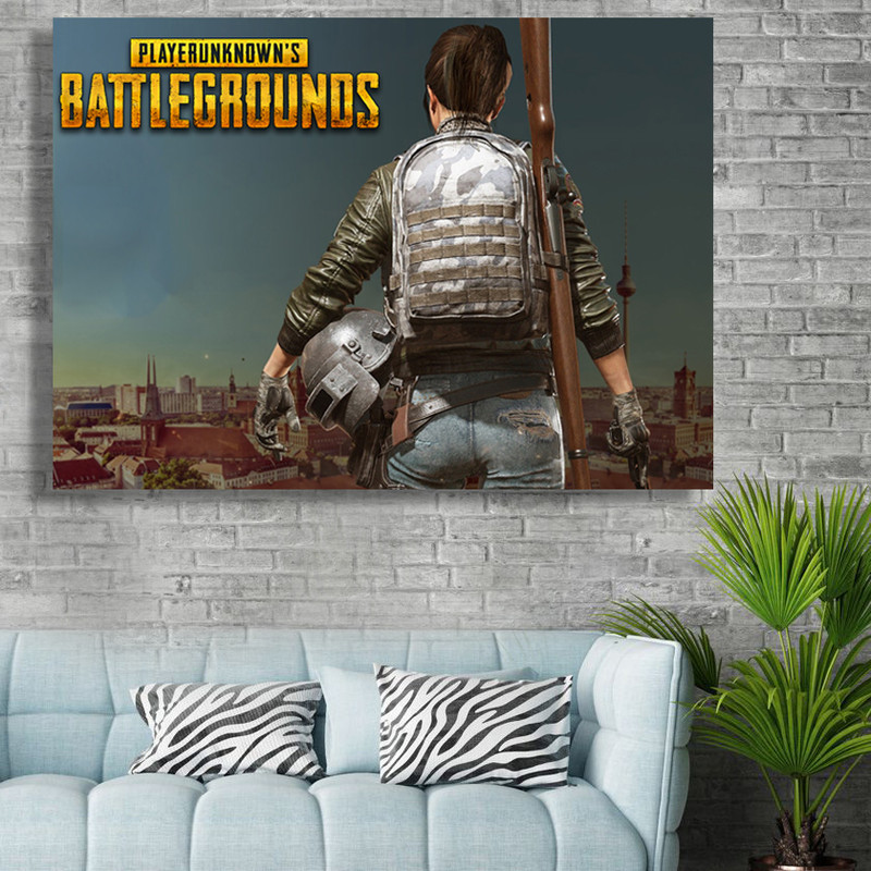تابلو شاسی گالری استاربوی طرح بازی PubG مدل Amazing Game 1