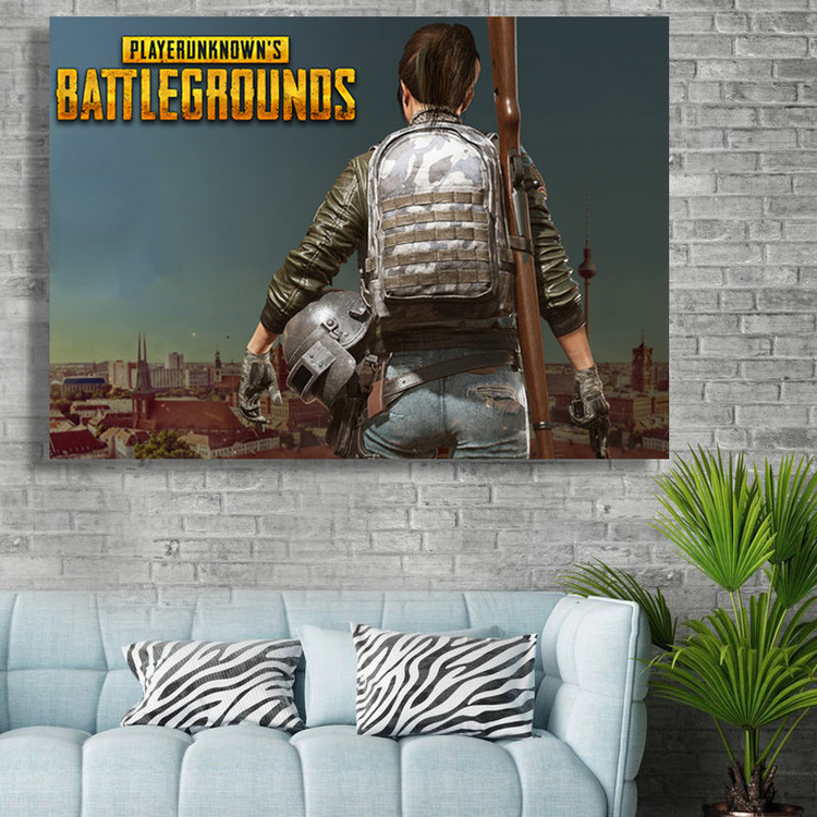تابلو شاسی گالری استاربوی طرح بازی PubG مدل Amazing Game 1