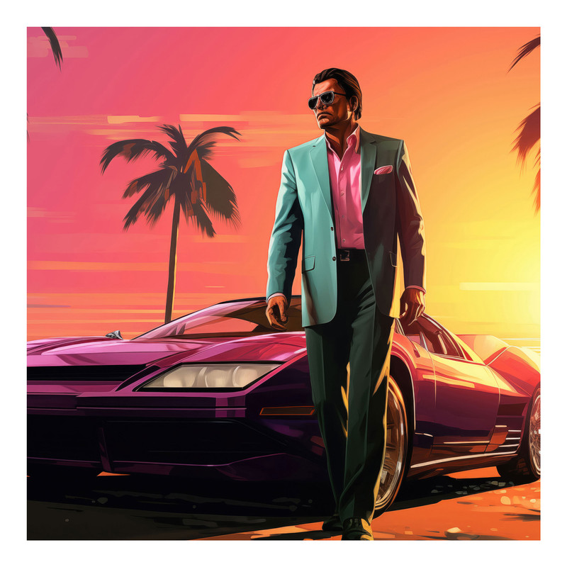 تابلو شاسی مدل R1205 طرح بازی GTA