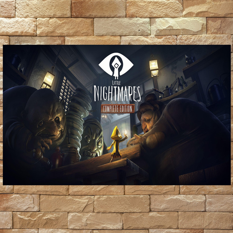تابلو شاسی مدل گیمینگ طرح پوستر بازی کامپیوتر ی جذاب لیتل نایتمر little nightmare کد 1107