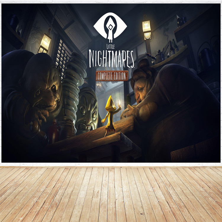 تابلو شاسی مدل گیمینگ طرح پوستر بازی کامپیوتر ی جذاب لیتل نایتمر little nightmare کد 1107